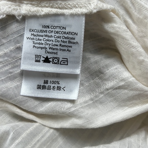 Eddie Bauer Peasant Style Blouse - Picture 6 of 6